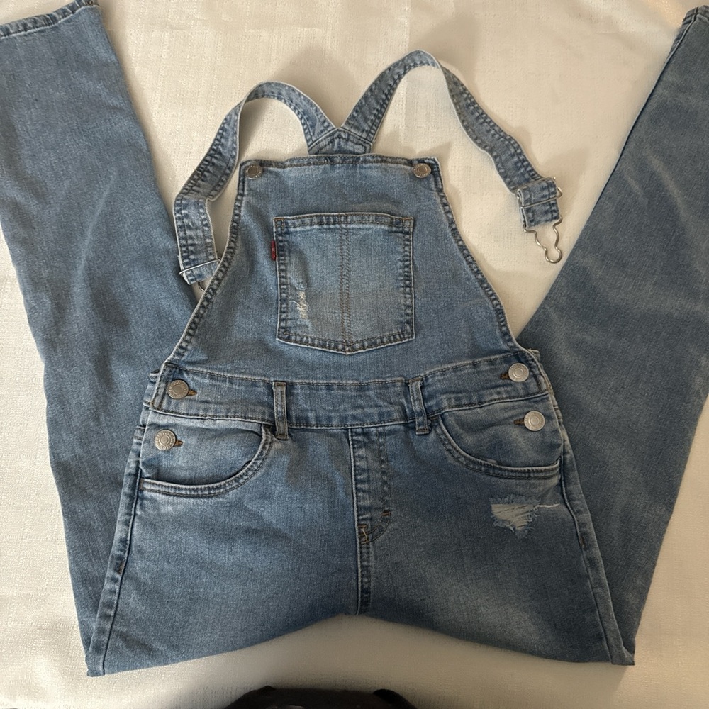 Blue Denim Overalls